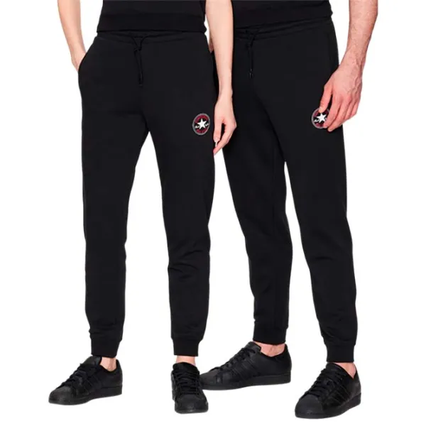 Спортивные брюки унисекс Converse Go-To All Star Patch Standard-Fit Черный photo 1