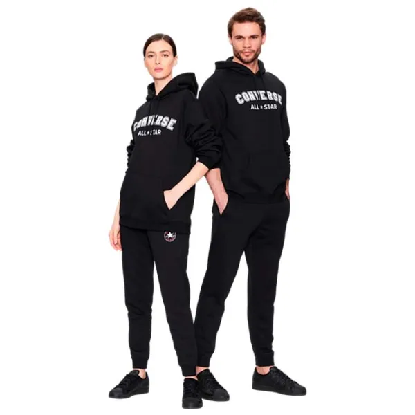 Спортивные брюки унисекс Converse Go-To All Star Patch Standard-Fit Черный photo 2