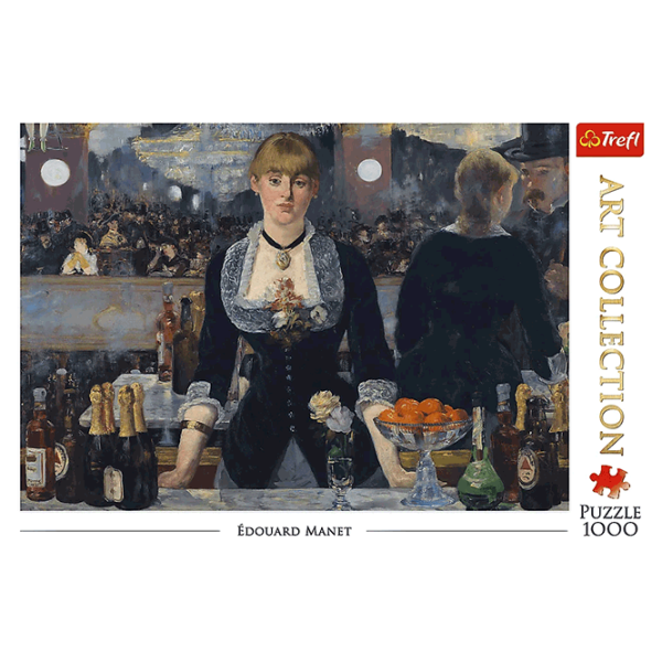 Puzzle Trefl A Bar at the Folies-Bergere 12+/ Количество деталей: 1000 photo 1