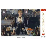 Puzzle Trefl A Bar at the Folies-Bergere 12+/ Количество деталей: 1000