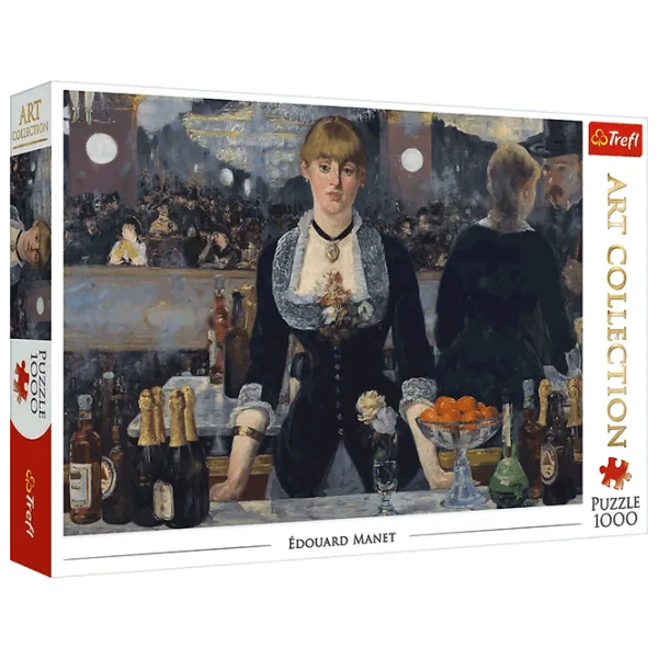 Puzzle Trefl A Bar at the Folies-Bergere 12+/ Количество деталей: 1000 photo 2