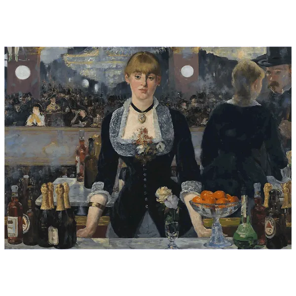 Puzzle Trefl A Bar at the Folies-Bergere 12+/ Количество деталей: 1000 photo 3