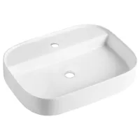 Умывальник Imprese i11205 Овальная / Над прилавком / Белый