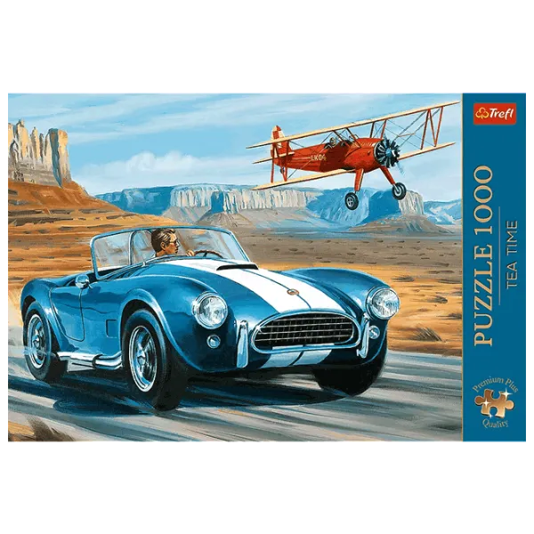 Puzzle Trefl Tea Time: The Desert Race 12+/ Numărul de piese: 1000 photo 1 Puzzle Trefl Tea Time: The Desert Race 12+/ Numărul de piese: 1000 photo 1