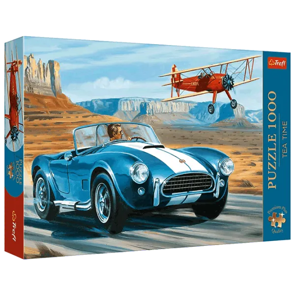 Puzzle Trefl Tea Time: The Desert Race 12+/ Numărul de piese: 1000 photo 2 Puzzle Trefl Tea Time: The Desert Race 12+/ Numărul de piese: 1000 photo 2