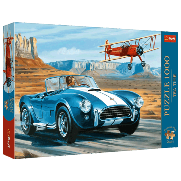 Puzzle Trefl Tea Time: The Desert Race 12+/ Numărul de piese: 1000 photo 2 Puzzle Trefl Tea Time: The Desert Race 12+/ Numărul de piese: 1000 photo 2