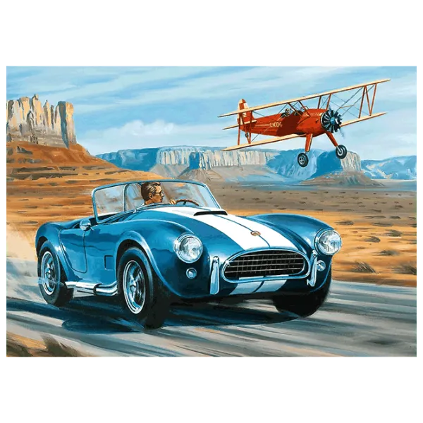 Puzzle Trefl Tea Time: The Desert Race 12+/ Numărul de piese: 1000 photo 3 Puzzle Trefl Tea Time: The Desert Race 12+/ Numărul de piese: 1000 photo 3