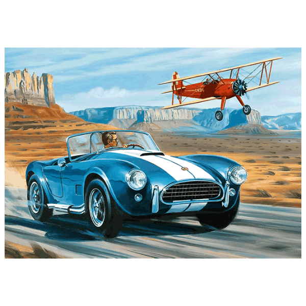 Puzzle Trefl Tea Time: The Desert Race 12+/ Numărul de piese: 1000 photo 3 Puzzle Trefl Tea Time: The Desert Race 12+/ Numărul de piese: 1000 photo 3