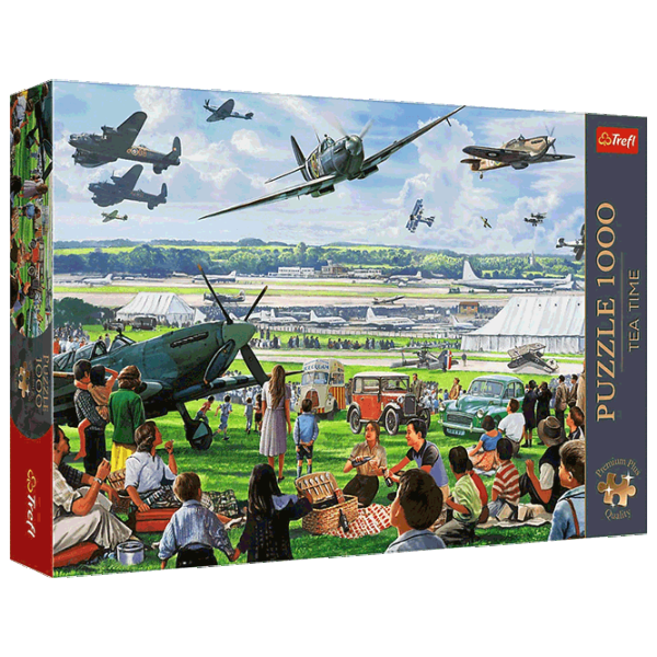 Puzzle Trefl Tea Time: Air Show 12+/ Количество деталей: 1000 photo 2 Puzzle Trefl Tea Time: Air Show 12+/ Количество деталей: 1000 photo 2