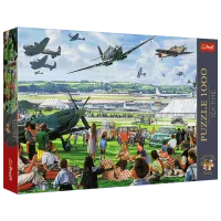 Puzzle Trefl Tea Time: Air Show 12+/ Numărul de piese: 1000 photo 2