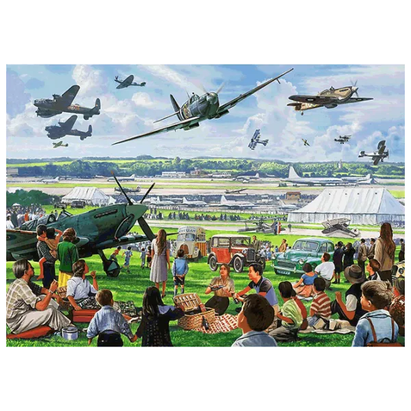 Puzzle Trefl Tea Time: Air Show 12+/ Количество деталей: 1000 photo 3 Puzzle Trefl Tea Time: Air Show 12+/ Количество деталей: 1000 photo 3