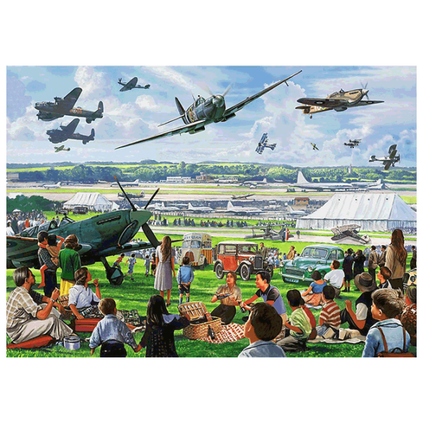 Puzzle Trefl Tea Time: Air Show 12+/ Количество деталей: 1000 photo 3 Puzzle Trefl Tea Time: Air Show 12+/ Количество деталей: 1000 photo 3