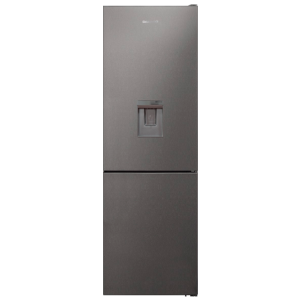 Frigider Daewoo CKM0379EPEA2 cu congelator jos 295 l / cm / Inox photo 1