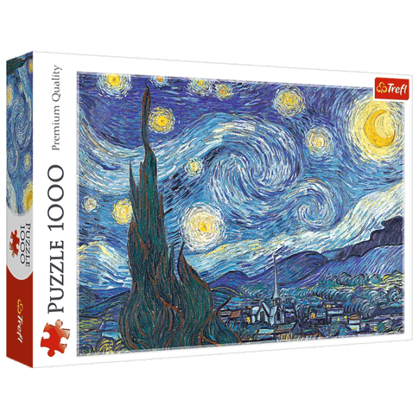 Puzzle Trefl The Starry Night 12+/ Numărul de piese: 1000 photo 3 Puzzle Trefl The Starry Night 12+/ Numărul de piese: 1000 photo 3