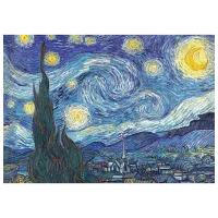 Puzzle Trefl The Starry Night 12+/ Numărul de piese: 1000 photo 3