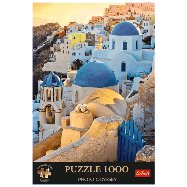 Puzzle Trefl Photo Odyssey: Town of Oia 12+/ Numărul de piese: 1000 photo 1 Puzzle Trefl Photo Odyssey: Town of Oia 12+/ Numărul de piese: 1000 photo 1