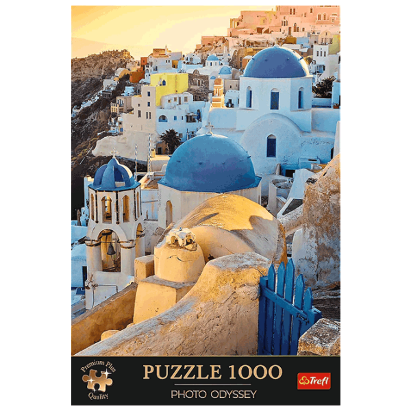 Puzzle Trefl Photo Odyssey: Town of Oia 12+/ Numărul de piese: 1000 photo 1 Puzzle Trefl Photo Odyssey: Town of Oia 12+/ Numărul de piese: 1000 photo 1