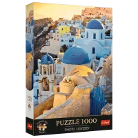 Puzzle Trefl Photo Odyssey: Town of Oia 12+/ Numărul de piese: 1000 photo 2