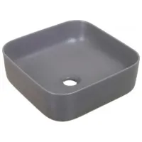 Lavoar Imprese i11134GM Pătrată / Deasupra blatului / Anthracite