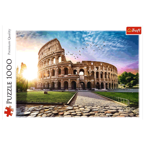 Puzzle Trefl Sun-drenched Colosseum 10+/ Количество деталей: 1000 photo 1