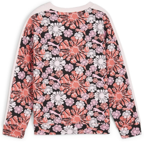 Толстовка для девочек Puma T7 Snflr Aop Crew Tr G 176 / Розовый photo 2 Толстовка для девочек Puma T7 Snflr Aop Crew Tr G 176 / Розовый photo 2
