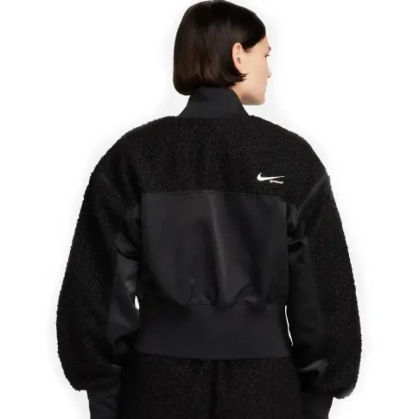 Jachetă pentru fete Nike W Nsw Clcctn Shrpa Bmbr Mbrshp L / Black photo 3 Jachetă pentru fete Nike W Nsw Clcctn Shrpa Bmbr Mbrshp L / Black photo 3