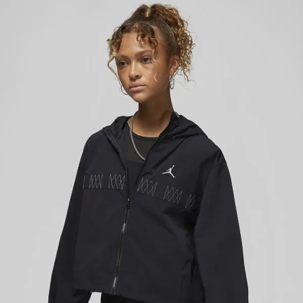 Ветровка для девочек Jordan Spt Lightweight Jkt L / Черный photo 2