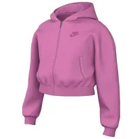 Толстовка для девочек Nike Nsw Fz Hdy Jsy Lbr S / Пурпурный