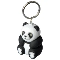 Брелок Munkees Panda LED Light Пластик / Белый