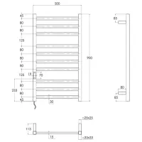 Uscător de prosoape Imprese i-Heat Electric photo 2