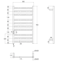 Uscător de prosoape Imprese i-Heat Electric photo 3
