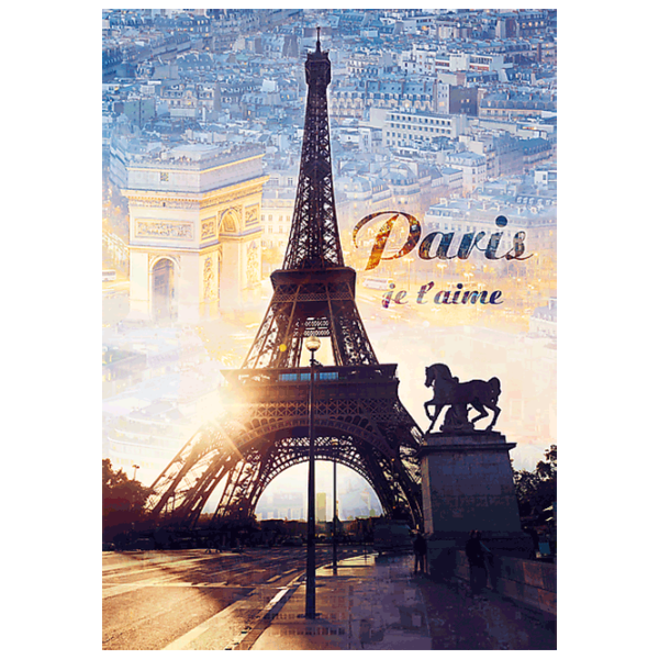 Puzzle Trefl Paris at dawn 10+/ Количество деталей: 1000 photo 1 Puzzle Trefl Paris at dawn 10+/ Количество деталей: 1000 photo 1