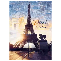 Puzzle Trefl Paris at dawn 10+/ Количество деталей: 1000