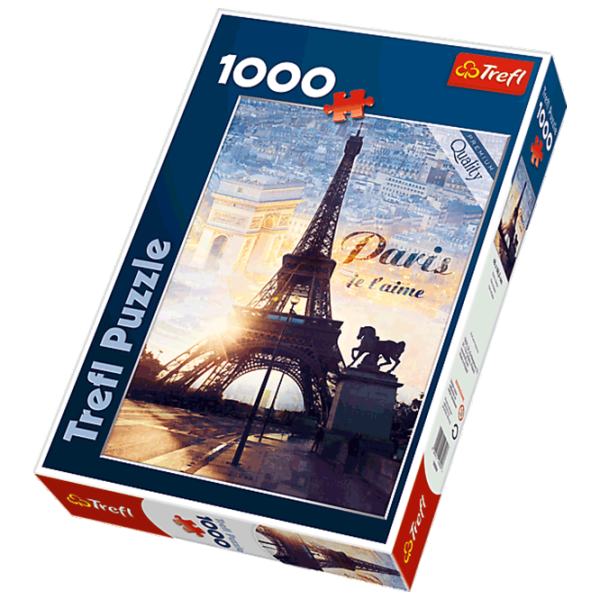 Puzzle Trefl Paris at dawn 10+/ Количество деталей: 1000 photo 2 Puzzle Trefl Paris at dawn 10+/ Количество деталей: 1000 photo 2