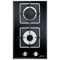 Plită încorporabilă pe gaz Kaiser KCG 3382 Sticlă călită / Black