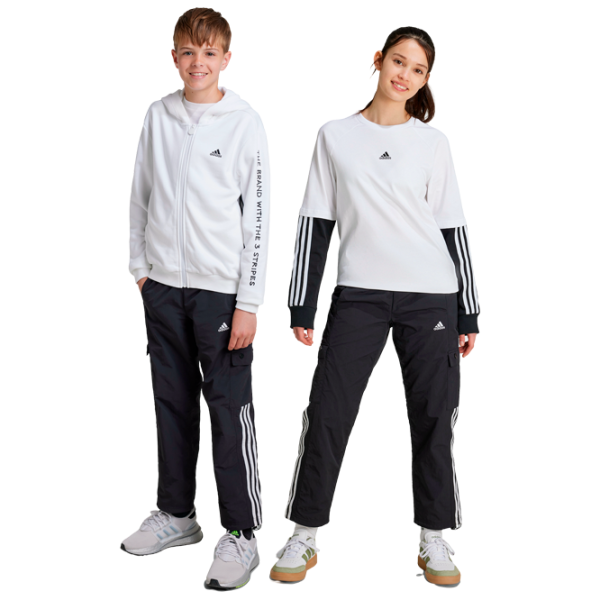 Спортивные брюки для мальчиков Adidas Street Jam Woven Cargo Pants 164 / Черный photo 2 Спортивные брюки для мальчиков Adidas Street Jam Woven Cargo Pants 164 / Черный photo 2