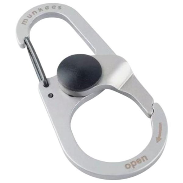 Breloc Munkees Stainless Steel Carabiner Oțel / Silver photo 1 Breloc Munkees Stainless Steel Carabiner Oțel / Silver photo 1