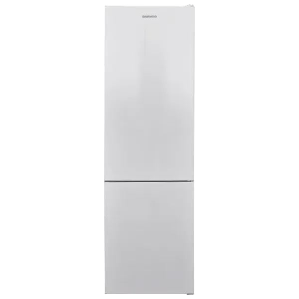 Frigider Daewoo CKM0389EPEA0 cu congelator jos 325 l / 201 cm / Inox photo 1
