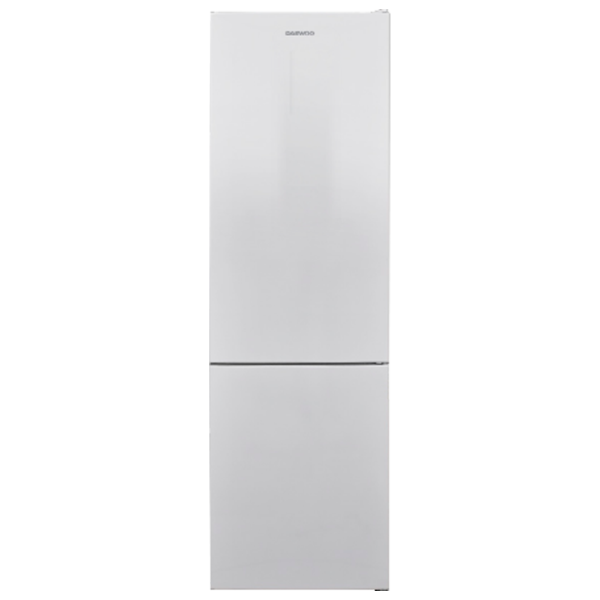 Frigider Daewoo CKM0389EPEA0 cu congelator jos 325 l / 201 cm / Inox photo 1