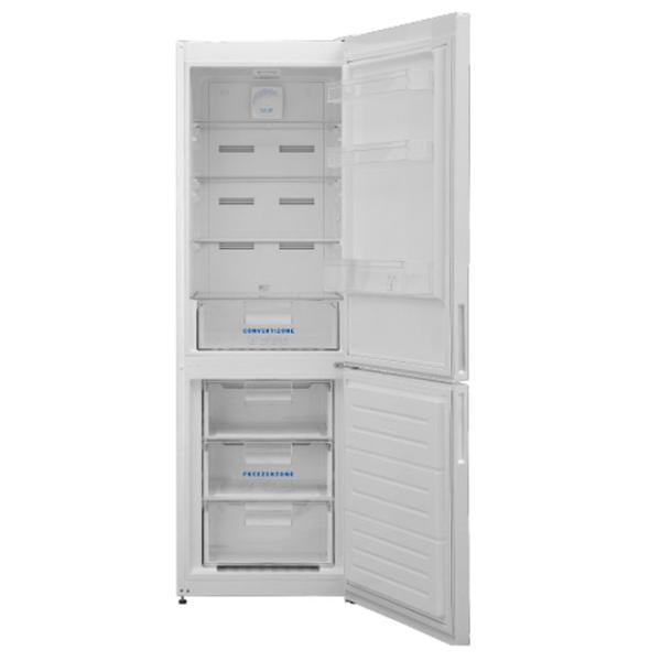 Frigider Daewoo CKM0389EPEA0 cu congelator jos 325 l / 201 cm / Inox photo 2