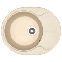 Кухонная мойка Dr.Gans Berta 620 58 x 47 / Искусственный камень / Бежевый Латте
