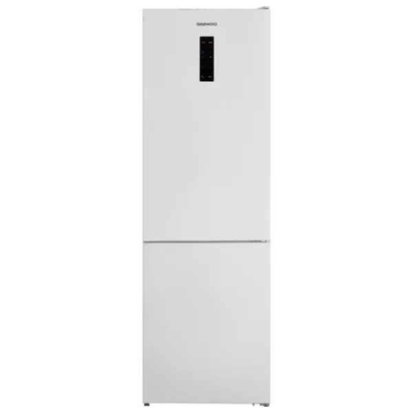 Frigider Daewoo CKM0373ELRA8 cu congelator jos 331 l / 186 cm / Inox photo 1