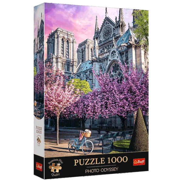 Puzzle Trefl Photo Odyssey: Notre-Dame Cathedral of Paris 12+/ Количество деталей: 1000 photo 1 Puzzle Trefl Photo Odyssey: Notre-Dame Cathedral of Paris 12+/ Количество деталей: 1000 photo 1