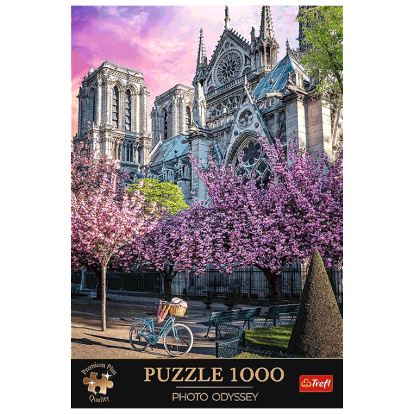 Puzzle Trefl Photo Odyssey: Notre-Dame Cathedral of Paris 12+/ Количество деталей: 1000 photo 2 Puzzle Trefl Photo Odyssey: Notre-Dame Cathedral of Paris 12+/ Количество деталей: 1000 photo 2