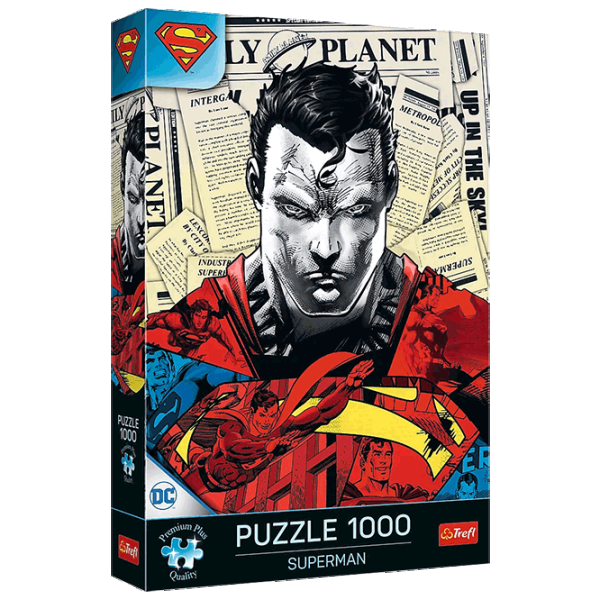 Puzzle Trefl Superman 12+/ Numărul de piese: 1000 photo 1 Puzzle Trefl Superman 12+/ Numărul de piese: 1000 photo 1
