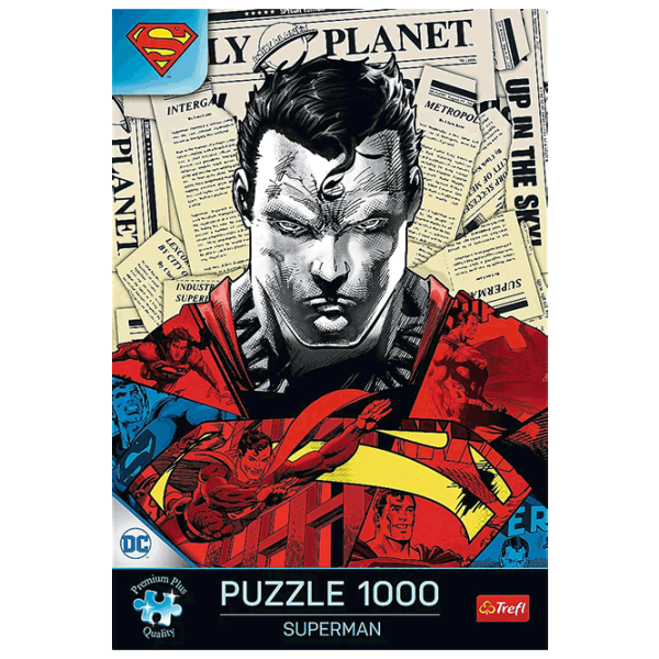Puzzle Trefl Superman 12+/ Numărul de piese: 1000 photo 3 Puzzle Trefl Superman 12+/ Numărul de piese: 1000 photo 3