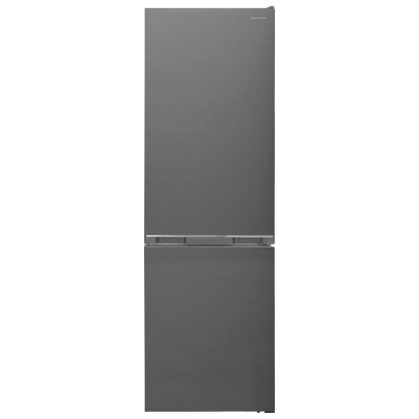 Холодильник SHARP SJ-FBB11DTXPE-EU с нижней морозильной камерой 341 л / 186 cm / Нержавеющая сталь photo 1