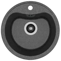 Chiuvetă Dr.Gans Dora 43.5 x 43.5 / Piatră artificială / Black