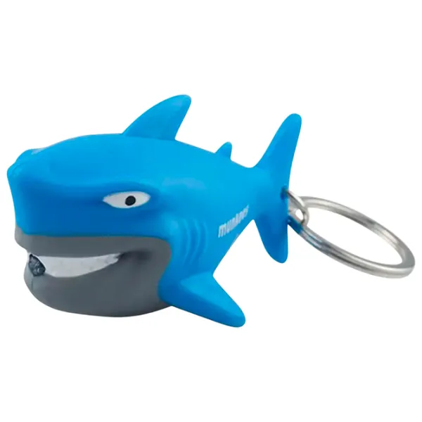 Breloc Munkees Shark LED Light & Sound Plastic / Blue photo 1 Breloc Munkees Shark LED Light & Sound Plastic / Blue photo 1