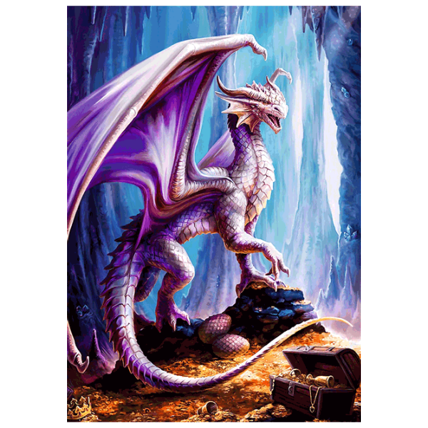 Puzzle Trefl Fantasy Collection: Treasure Trove 12+/ Numărul de piese: 1000 photo 3